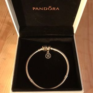 Pandora Bracelet with 16 Yr Old Charm